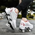 thumbnail image 4 of Deform Wheel-zapatos para caminar automáticos, patines de ruedas de deformación invisibles 2 en 1, patines de polea extraíbles, patinaje Parkour, 4 of 4