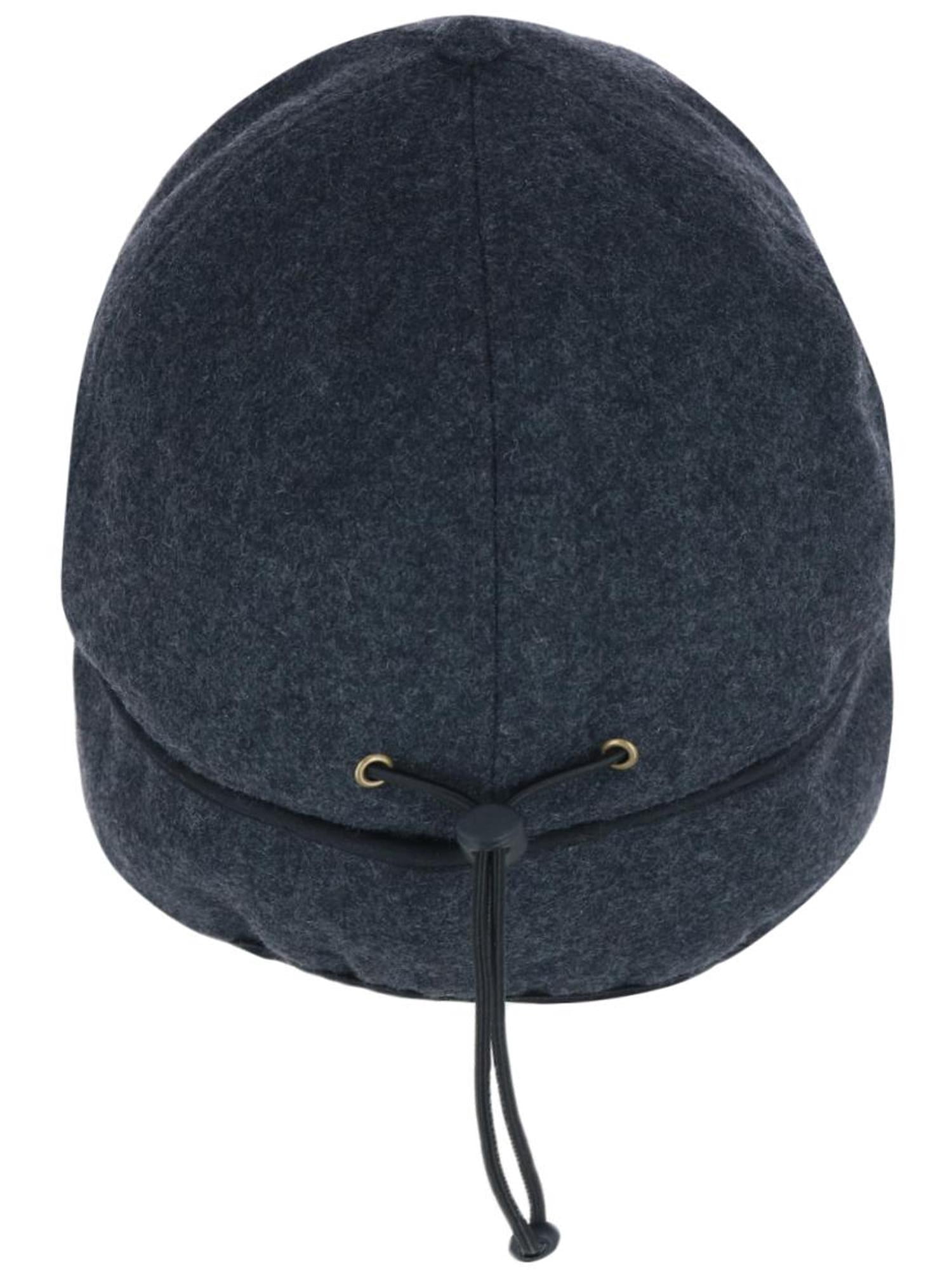 Epoch Hats Company  Sherpa Lined Wool Blend Earflap Baseball Cap (Men)