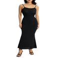 thumbnail image 1 of POINTERTECK Robe Crayon Décontractée Longue Bodycon Maxi Tank Caramel pour Femmes L, 1 of 7