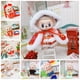 thumbnail image 2 of Ropa y accesorios para muñecas de peluche mini de 17 cm para muñecas ídolos de Corea del Kpop Exo Labubu, gorro de Papá Noel, pantalones cortos, ropa de Año Nuevo, 2 of 5
