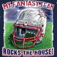 thumbnail image 3 of CafePress - Fantasy Rocks The House Dark T Shirt - Men's Classic Graphic Cotton T-Shirt, 3 of 4
