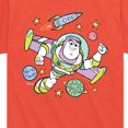 thumbnail image 3 of Disney - Buzz Space Collage - Toddler & Youth Short Sleeve Graphic T-Shirt, 3 of 6