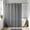 Gray, variant on Black Extra Long Waterproof Shower Curtain Liner 71x79 Inches