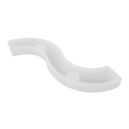 

CHAOMA Diy Crystal Epoxy Resin Wavy Line S-shaped Linear Candlestick Silicone Mold