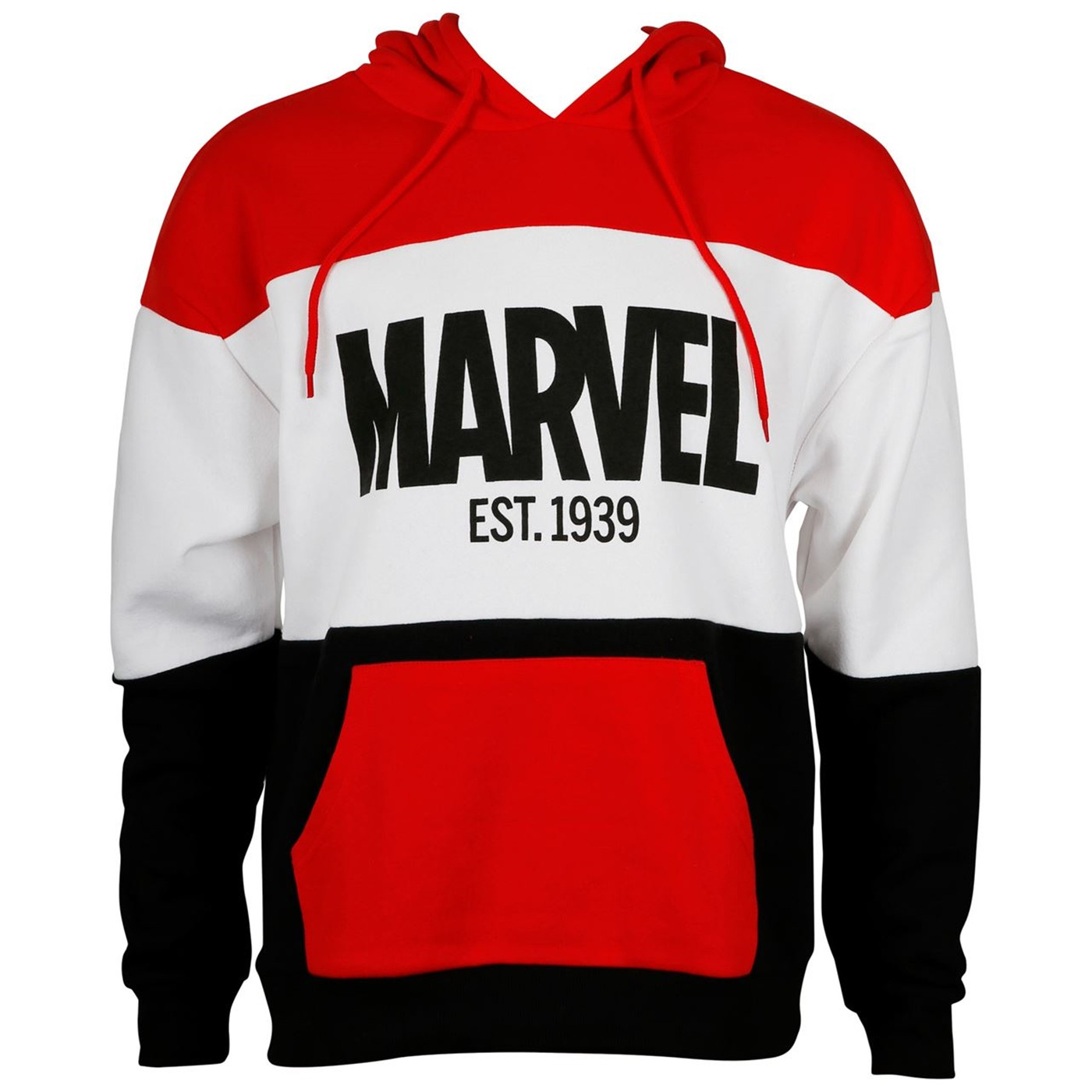 white marvel hoodie