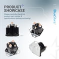 thumbnail image 4 of Solenoide de arranque BlueStars Motor Products SS598T 12 V 150 A, 4 of 7