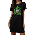 thumbnail image 4 of Miqool St Patricks Day Dresses for Women Cute Graphic Outfits Saint Pattys Clover Tops St Patty's Day Irish Gift, 4 of 5