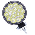thumbnail image 1 of VGEBY 42W 14LED Work Light 6000K 3000LM Round Spotlights IP67 Waterproof Universal For Car Motorcycle, 1 of 8