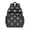 Geometric Diamond Black, variant on Geometric Triangle Beige Pattern Backpack for School, Cute School Bag with Adjustable Shoulder Straps and Padded Back, 15.25"x11.5"x5.25"