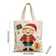 thumbnail image 3 of Bolsa de Lona con Manzanas para Nochebuena con Regalos de Papá Noel, 3 of 6