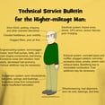 thumbnail image 3 of CafePress - Higher Mileage Man Light T Shirt - Men's Classic Graphic T-Shirt, 3 of 4