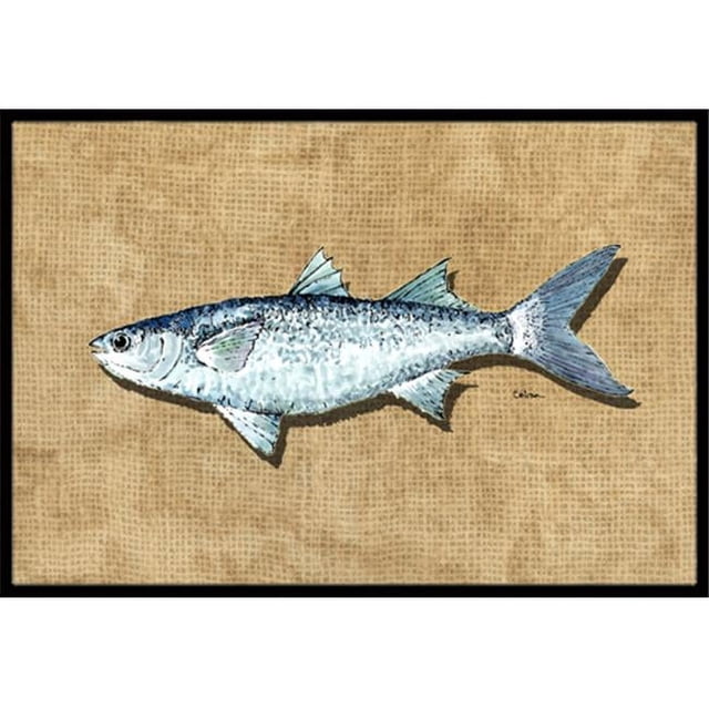 Carolines Treasures 8805MAT Tapis Intérieur Ou Extérieur 18 x 27 Po. Mullet