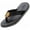 Black 2, variant on NORTY Men's Everyday Comfort Casual Sandals Flip Flop Slip On Beach, Pool