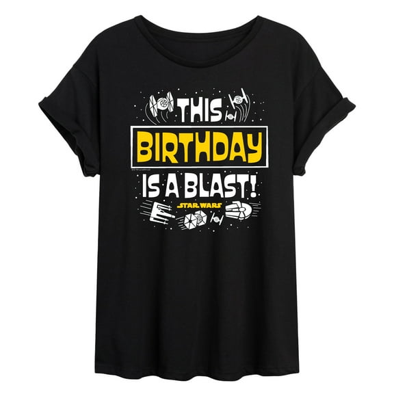 Star Wars - This Birthday Is A Blast - Women's Oversized Tee