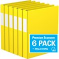 thumbnail image 1 of Davis Group, Premium Economy, D Ring, Binder, 6 Pack, 1", 1 of 3