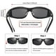 thumbnail image 4 of Gafas de sol Fit Over URUMQI polarizadas con protección 100% UV400, 4 of 7