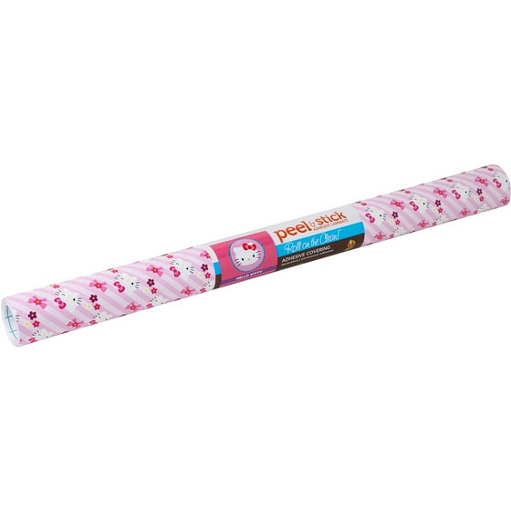 Duck Brand Deco Adhesive Laminate - Hello Kitty, 20 in. x 10 ft.