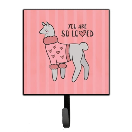 Nursery You are so Loved Llama Leash or Key Holder