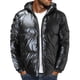 thumbnail image 1 of Gibobby Chamarra hombre chamarra de espuma grande, ajuste de burbujas gruesas, con capucha, para invierno, informal, para hombre(Negro,XG), 1 of 5