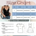 thumbnail image 5 of DHFJKG Women's Gothic Halter Tank Top Sexy Deep V Neck Slim Fit Buckle Design Crop Tops Low Cut Going Out Nightclub Wear Soft Cami Shirt, 5 of 9