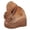 Brown, variant on Womens Platform Wedge Sandals Open Toe Slip on Flower Slides Comfortable Walking Beach Vacation Dressy Slide Shoes Beige 6.5