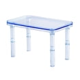 thumbnail image 2 of de hámster, de animales pequeños, mesa portátil con pilares, juguete de hámster, decoración de hábitat para ardilla, Chinchilla Azul Fernando Plataforma de hámster, 2 of 8