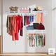 thumbnail image 4 of Closet Ropero Armable Armario 2 A 4ft Ajustable Reforzado blanco Big Room HJCWWB010000, 4 of 8