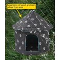 thumbnail image 4 of Weatherproof Outdoor Pet House for Cats and Small Dogs - Medium Yurt (35cm), 4 of 5