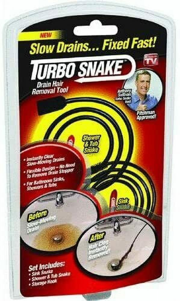 Cobra Plastic Drain Snake - Hair Snake for Household Sink, Shower, and Tub  Drains - Safe, Reliable, and Easy to Use - Drain Opener in the Drain Openers  department at