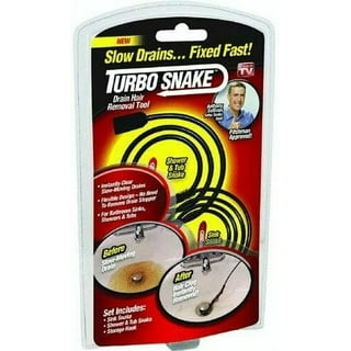 Cobra Tools 1/8 in x 10 ft Skinny Snake Skinny Snake Drain Cleaner, Black  (New)
