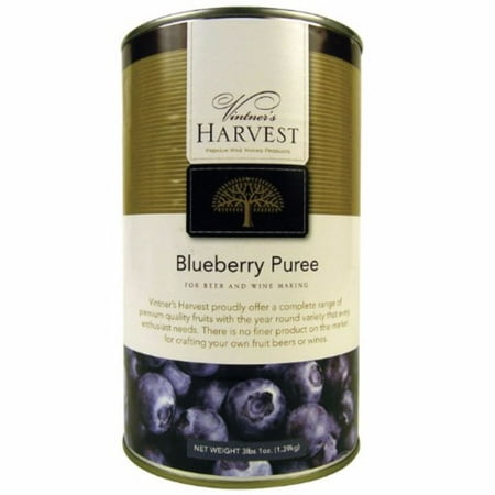 Vintner's Harvest Fruit Puree - Blueberry 3 lbs (Best Passion Fruit Puree)