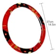 thumbnail image 4 of Seven Starred Iadybird Car Wheel Cover 14.5 Inch Printing PVC Leather Auto Accessories, 4 of 6