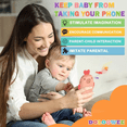 thumbnail image 4 of Telefono Didactico Belug Bebe Juguete ROSA CLARO, 4 of 5