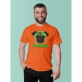 thumbnail image 3 of Halloween Franken Pug Dog Mens T Shirt, 3 of 5