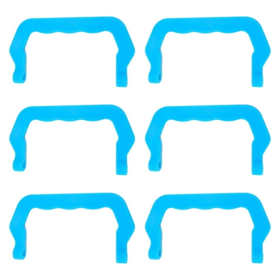 kowaku 6pcs Handle Removable Dog Cage Cage Outdoor Handle for Pet Cage Handle for Hamster Cage Hard Travel Cage for Pets Dog Crate Blue