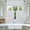 WHITE, variant on 2 Sets 3PC WHITE Faux Silk Kitchen Blackout Curtain Set Includes Valance (60"x14") & Two Tiers (30"x24") Elegant Light-Blocking Solid GHL4