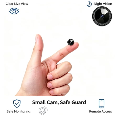 Q9 4K HD WiFi Baby Monitor Camera, Compact Portable Baby Safety Cam with Night Vision, Two-Way Audio, AI Cry & Motion Detection, App Remote Viewing, for Nursery