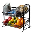 thumbnail image 2 of Simple Innovations 2-Tier Countertop Basket, 2 of 3