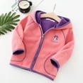 thumbnail image 4 of Aayomet Winter Coat Boys and Toddlers' Heavy-Weight Hooded Puffer Jacket Coat,Pink 2-3 Years, 4 of 5