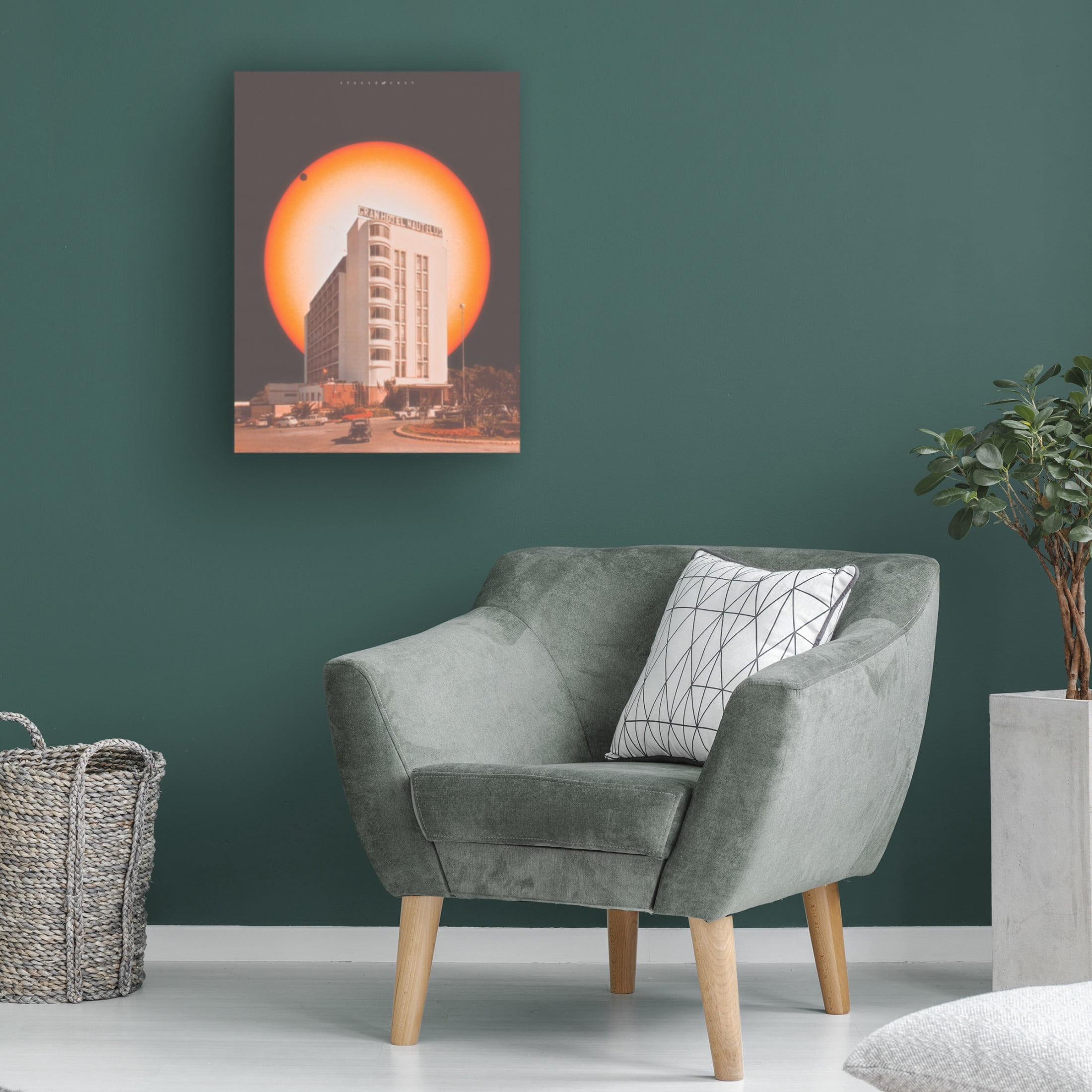 Trademark Fine Art spacerocket art 576 Canvas Wall Art