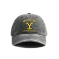 thumbnail image 4 of Yellowstone National Park Baseball Caps Distressed Hats Cap Men Women Retro Outdoor Summer Adjustable Yellowstone Hats Mz-294 [DB] As picture6, 4 of 4