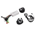 thumbnail image 1 of Brushless Motor Controller, Electric Bike Motor Controller Kit 24V 36V 48V Sturdy  Cooling Waterproof Meter  For Cyclists For Riding, 1 of 8