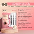 thumbnail image 3 of Extensiones Underlash Ardell Naked Press On, prepegadas en color natural, 3 of 6