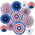 thumbnail image 1 of Abanico de flores de papel - Juego de banderas Adepaton HMHZ963, 1 of 7