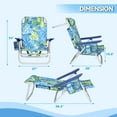 thumbnail image 7 of WaleafBackpack Beach Chairs for Adults,1 Pack Folding Heavy Duty Camping Chair with Large Pockets and Cup Holder, 7 of 7