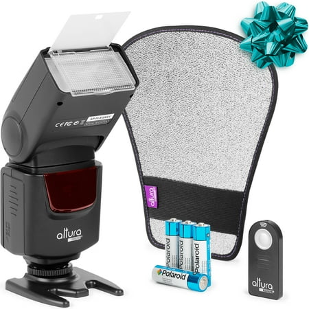 Camera Flash - Altura Photo AP-UNV1 Bundle – DSLR Camera Flash Speedlite for Canon Nikon Sony