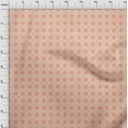 thumbnail image 4 of oneOone Rayon Peach Fabric Asian Ikat Craft Projects Decor Fabric Printed By The Yard 56 Inch Wide, 4 of 4