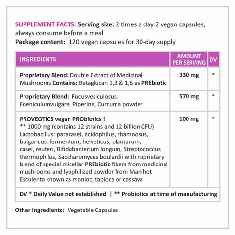 For Long Life Poundloser Vegan Weight Loss Supplement, 120 Capsules