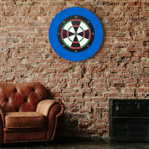 Dartboard Surround Wall Protector Eva Splicing Backboard Surround,Wall Protection for 18-Inch C