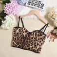 thumbnail image 6 of XIAOCHA For Women Sequin Bustier Spaghetti Strap Cropped Corset Shiny Party Clubwear Top, 6 of 9